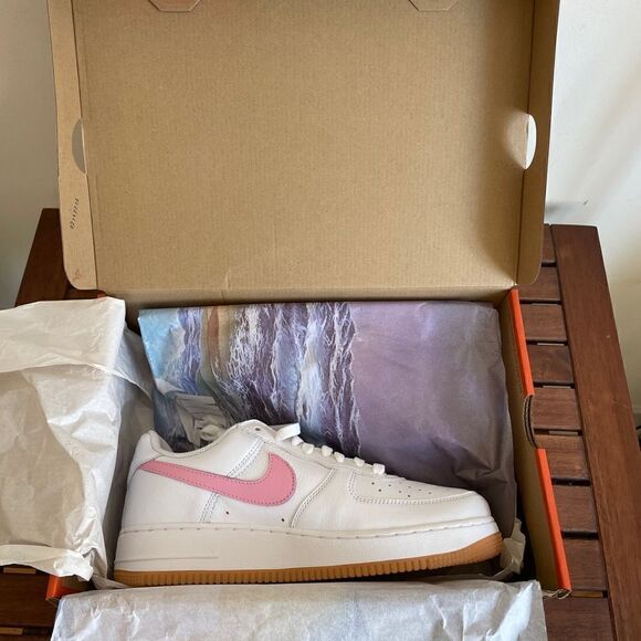 Nike Air Force 1 Low Retro Color of the Month Pink Gum Women 10.5(DM0576-101) - Picture 14 of 17